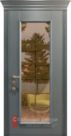 Входные двери МДФ в Краснознаменске «Двери МДФ со стеклом»